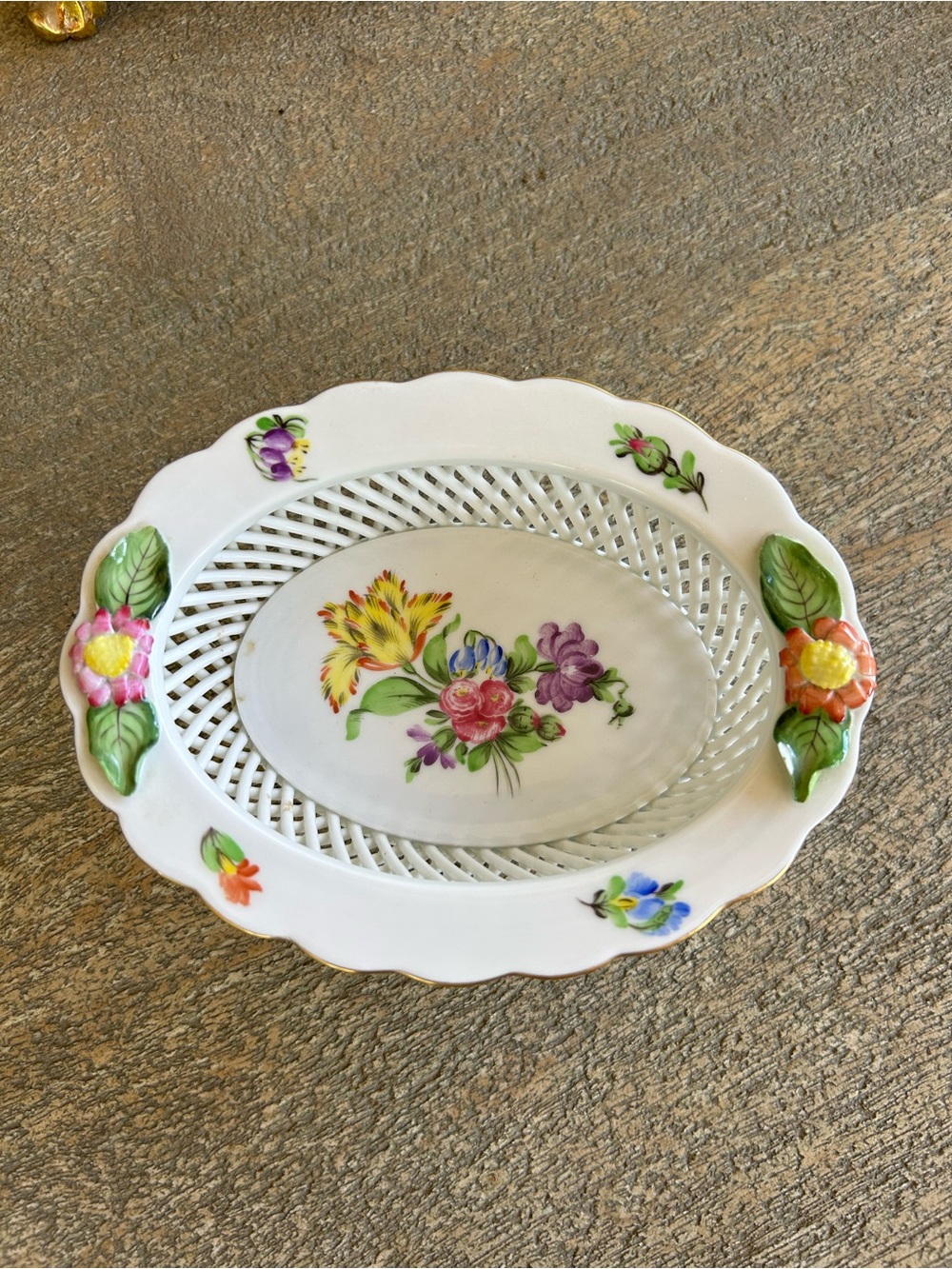 Herend Hungary Porcelain Dish